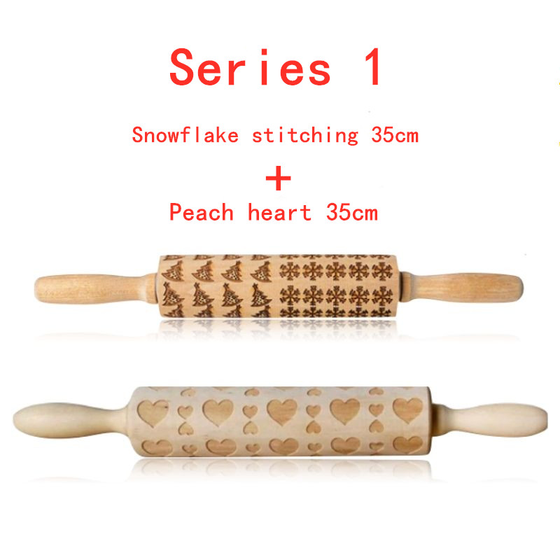 Rolling Pin Christmas Embossing (Option: Series 1)