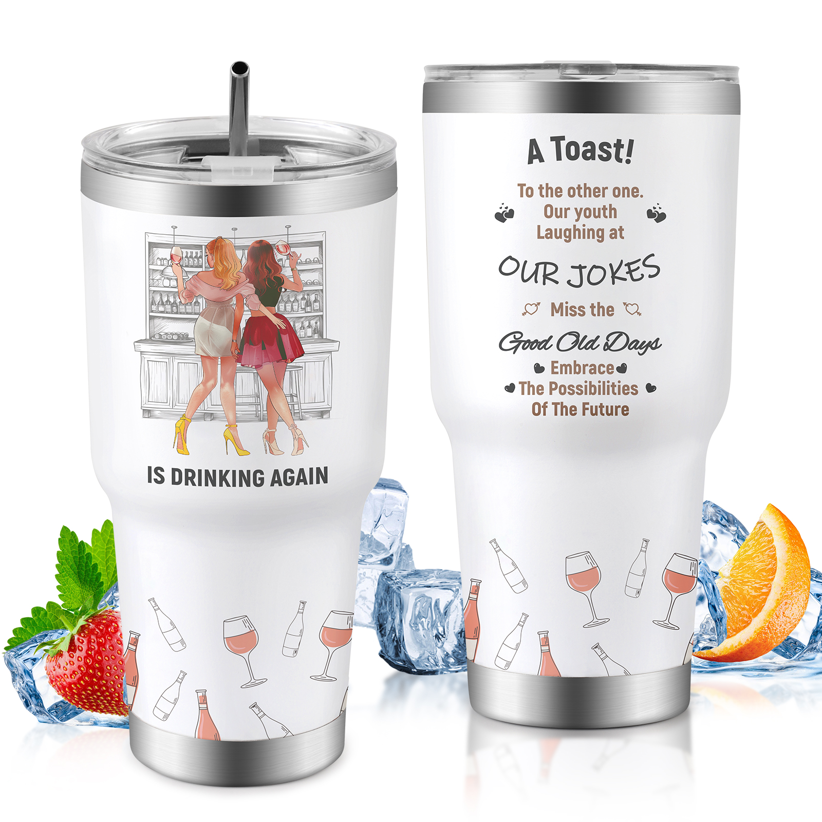 30oz Car Cup (Option: Style8)