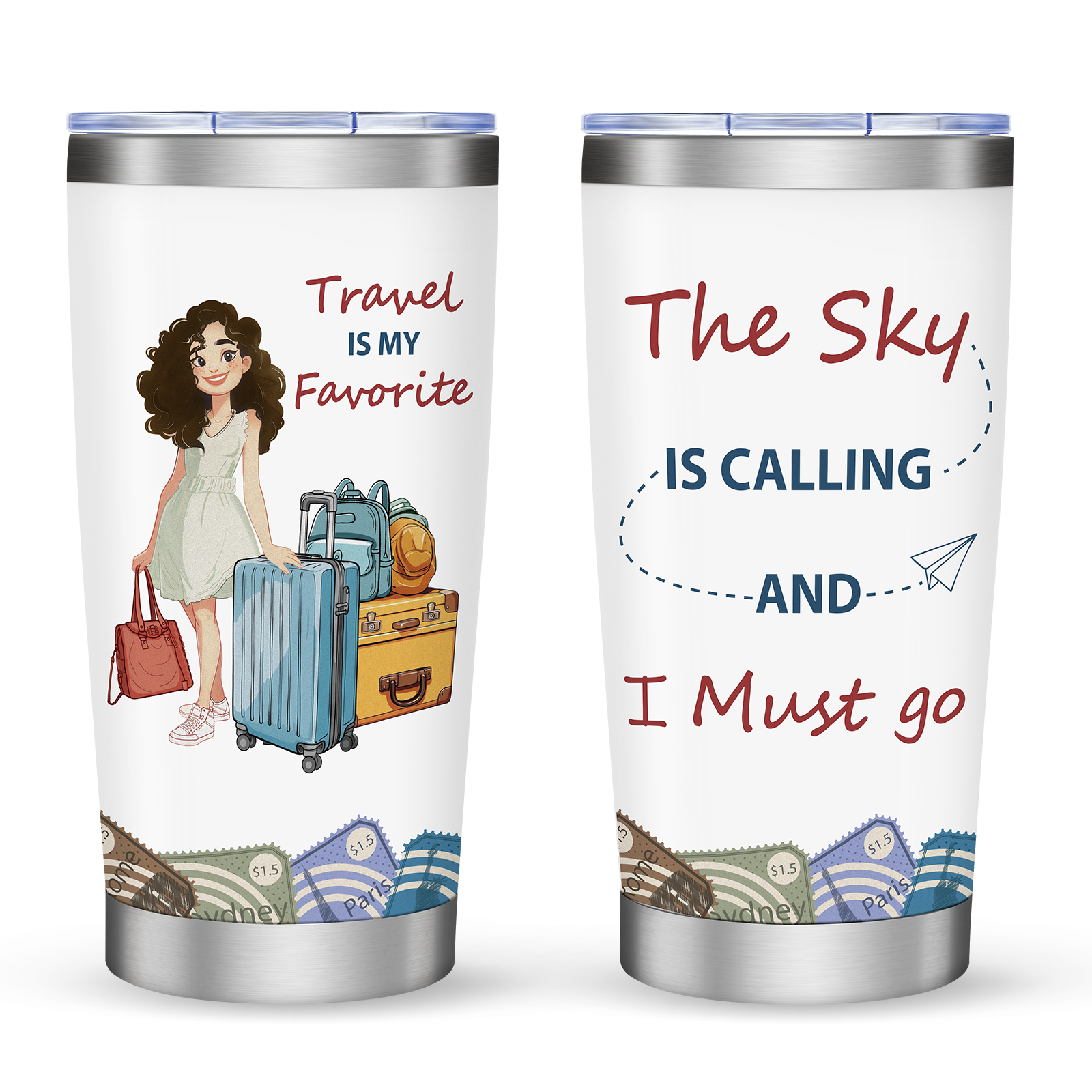 20oz Car Cup (Option: Style22)